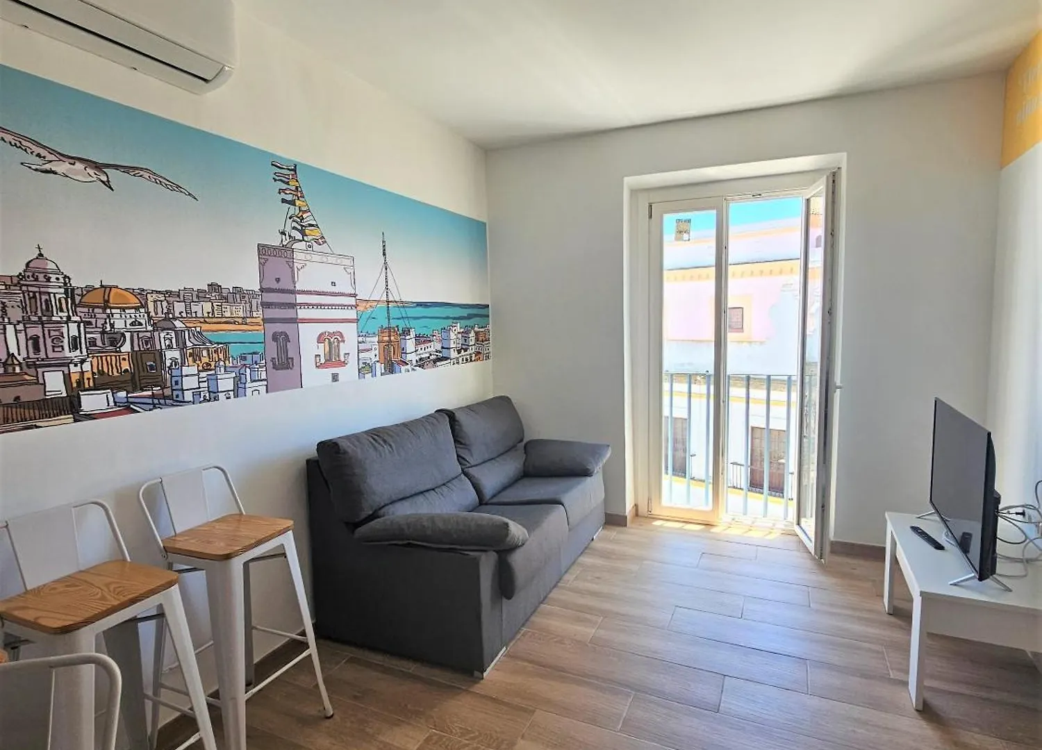 Апартаменты Apartamentos Plaza Santo Domingo Кадис